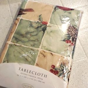 Traditional holiday tablecloth